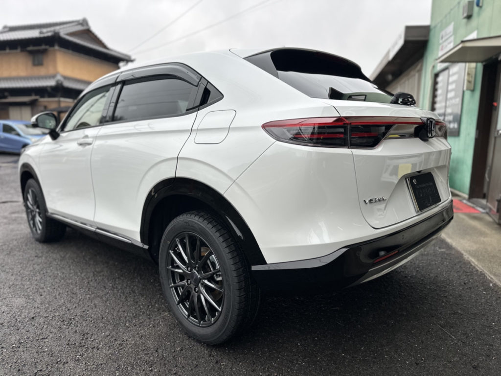 ホンダ・ヴェゼル・ファインラボ・セラミックコーティング・バージョンⅢ施工！！！