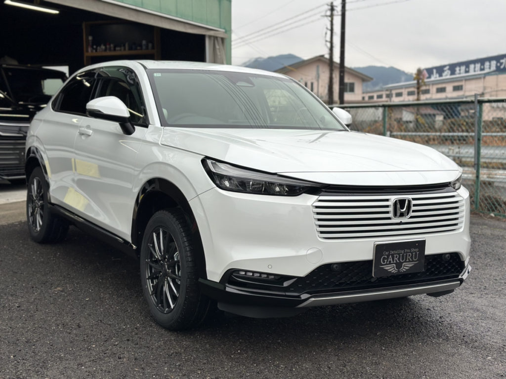 ホンダ・ヴェゼル・ファインラボ・セラミックコーティング・バージョンⅢ施工！！！