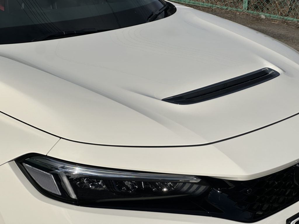 ホンダ・シビックタイプR・セラミックプロイオン2レイヤ－トップコート施工・ヘッドライト・プロテクションフィルム施工！！！
