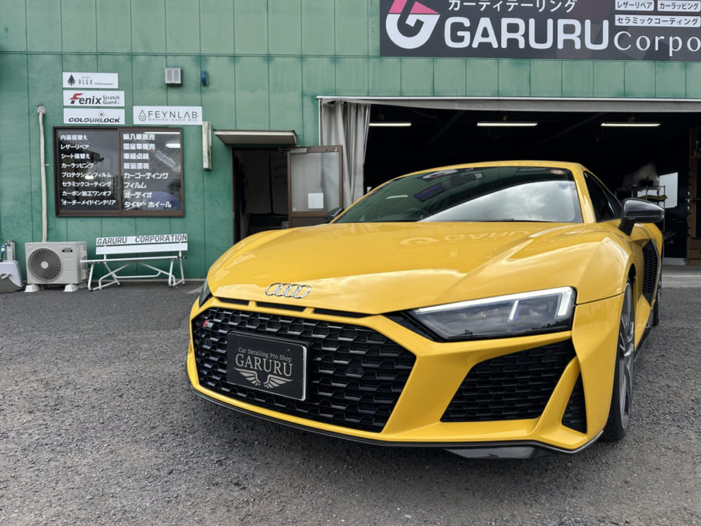 アウディ・R8・ダッシュボード内装張替え！！！