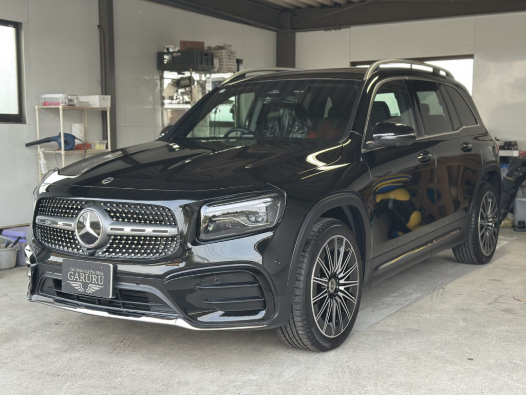 ベンツ・GLB200D・セラミックイオン2レイヤ-トップコート施工!!!