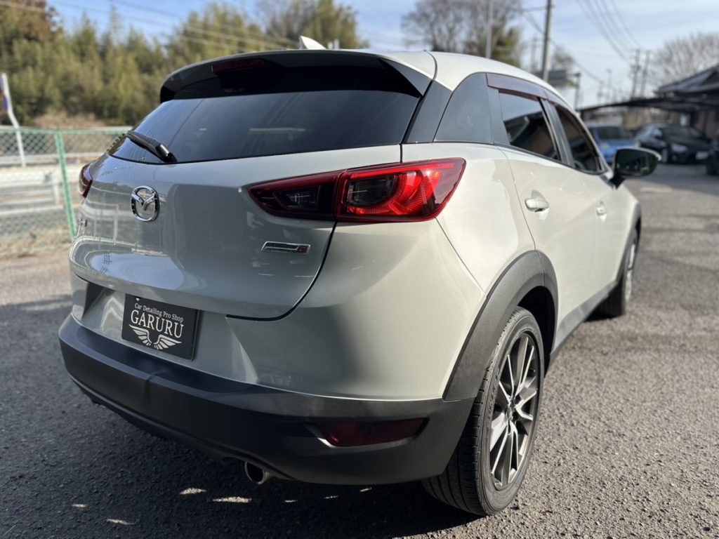 マツダ・CX-3・中古車販売・ファインラボ・セラミックコーティンバージョンⅢ施工！！！