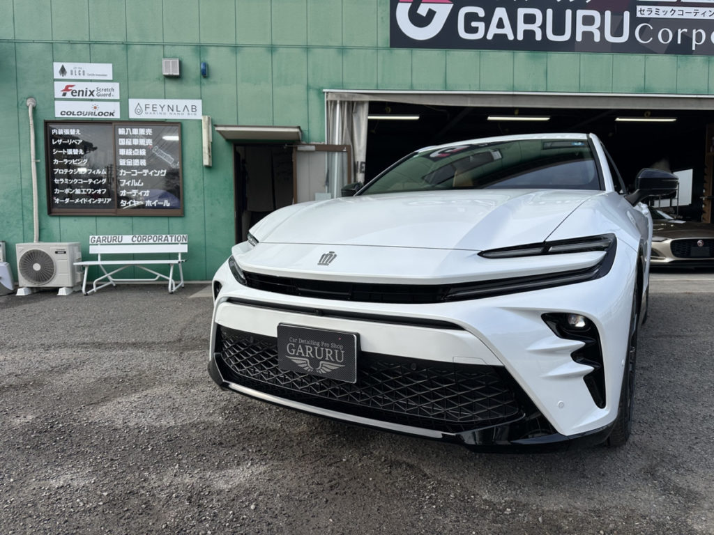 トヨタ・クラウンスポーツ・セラミックプロイオン2レイヤ－トップコート施工！！！