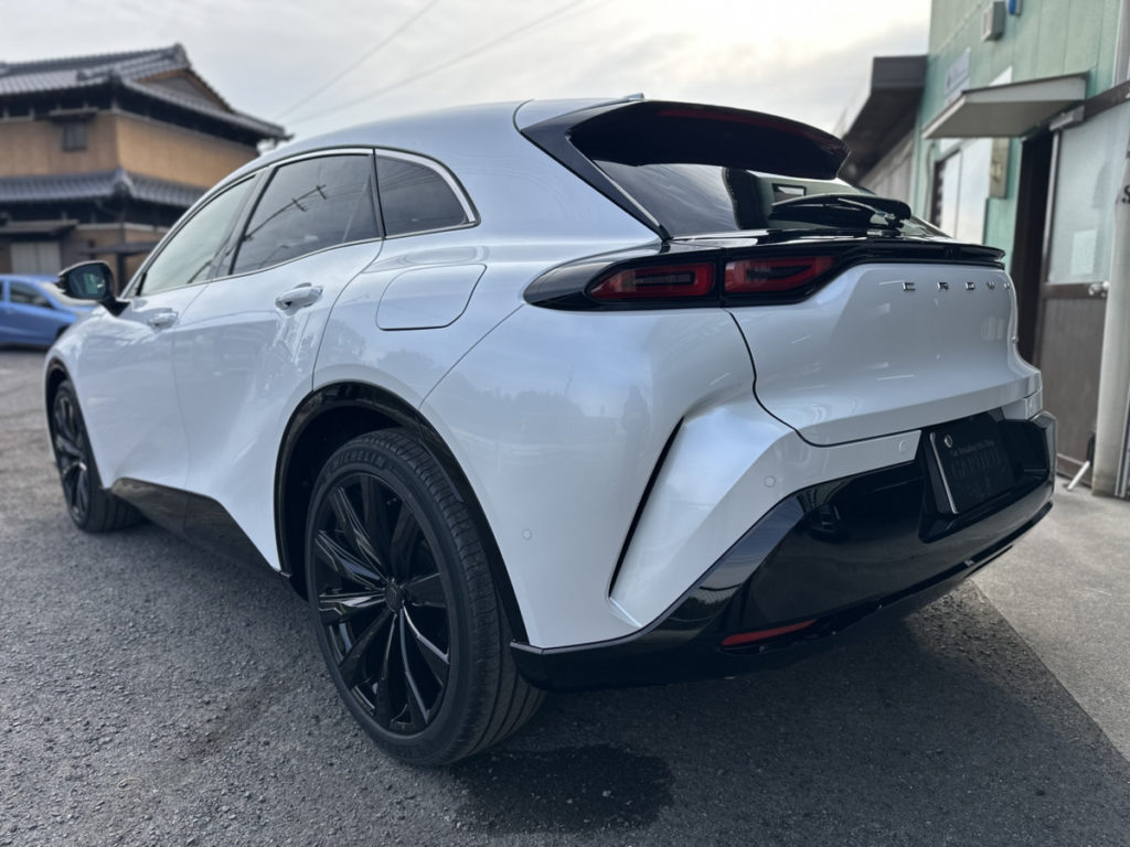 トヨタ・クラウンスポーツ・セラミックプロイオン2レイヤ－トップコート施工！！！