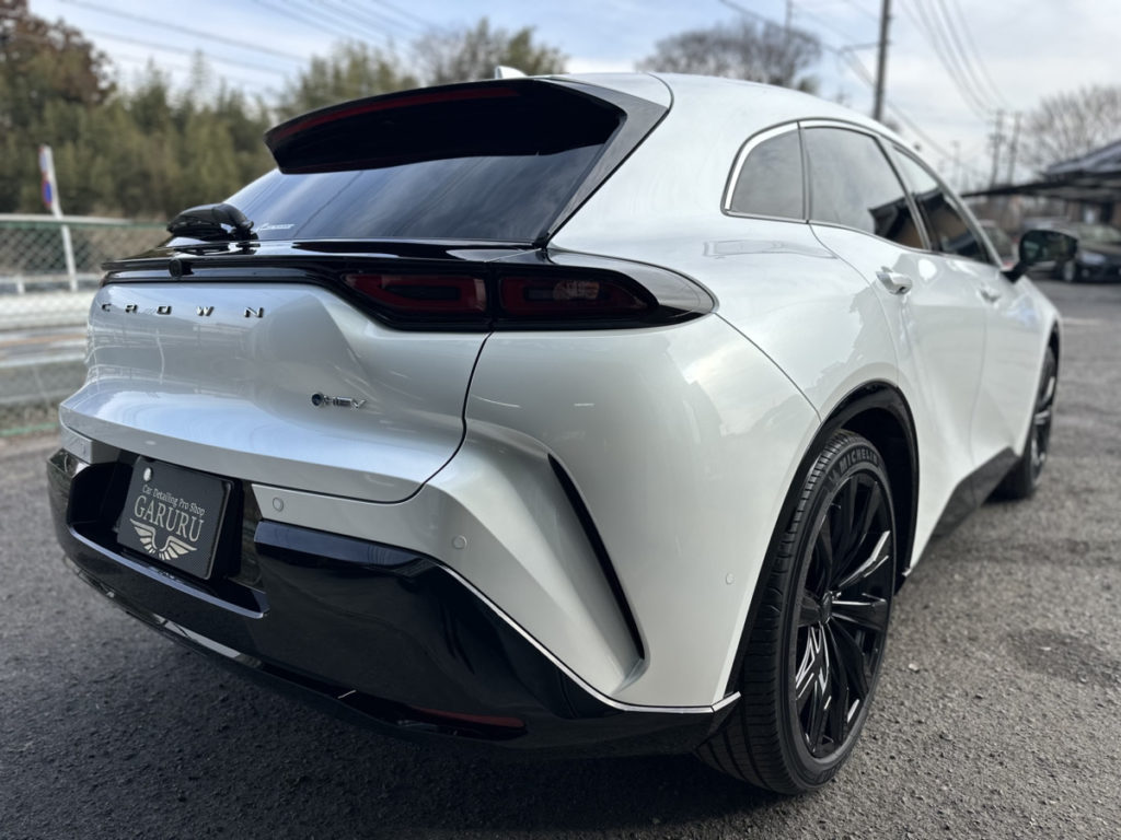 トヨタ・クラウンスポーツ・セラミックプロイオン2レイヤ－トップコート施工！！！