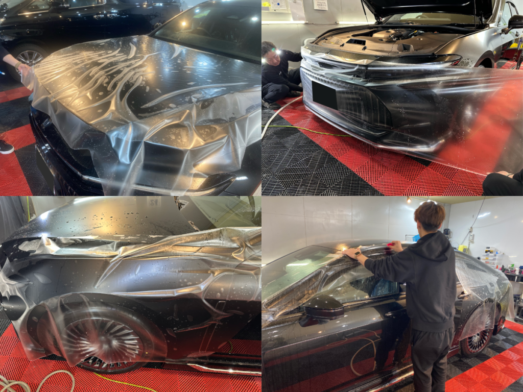 トヨタ・クラウンセダン・フルボディマット・プロテクションフィルム施工！！！