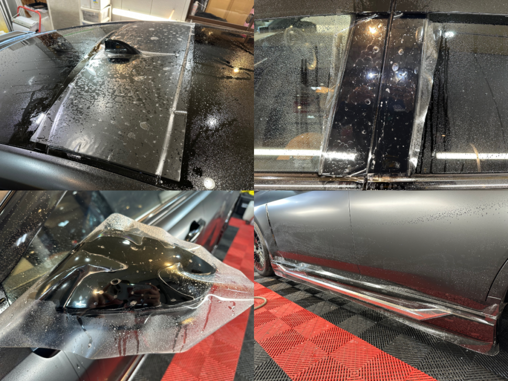 トヨタ・クラウンセダン・フルボディマット・プロテクションフィルム施工！！！