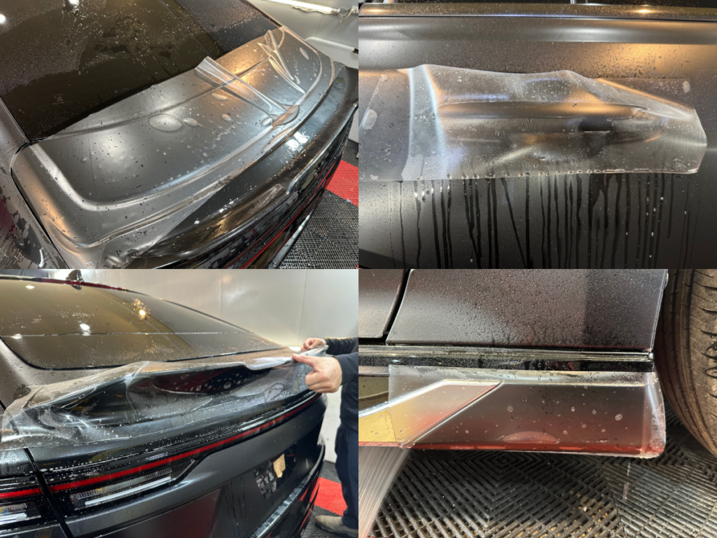 トヨタ・クラウンセダン・フルボディマット・プロテクションフィルム施工！！！