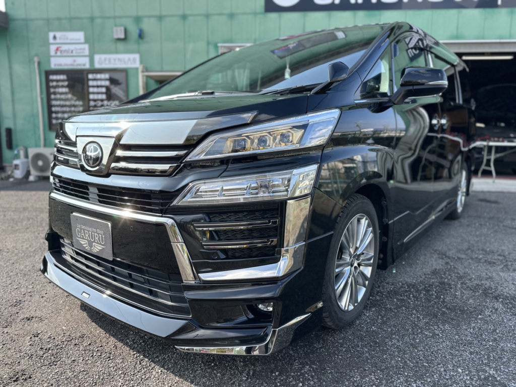 トヨタ・ヴェルファイア・ファインラボ・セラミックコーティグ・ウルトラ＋トップコート施工！！！