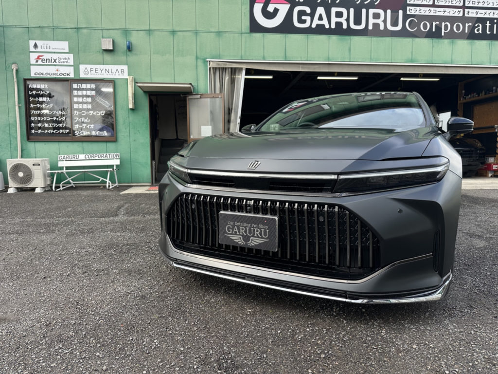 トヨタ・クラウンセダン・フルボディマット・プロテクションフィルム施工！！！