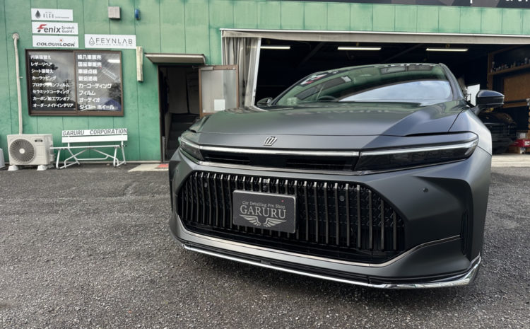 トヨタ・クラウンセダン・フルボディマット・プロテクションフィルム施工！！！