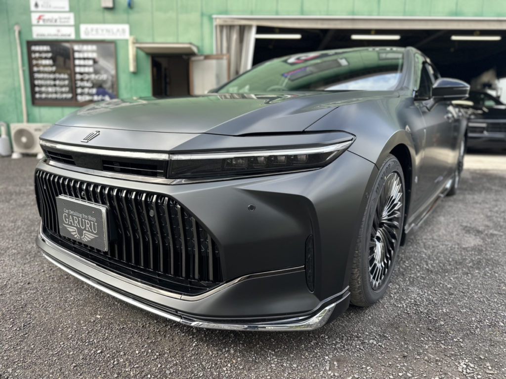 トヨタ・クラウンセダン・フルボディマット・プロテクションフィルム施工！！！