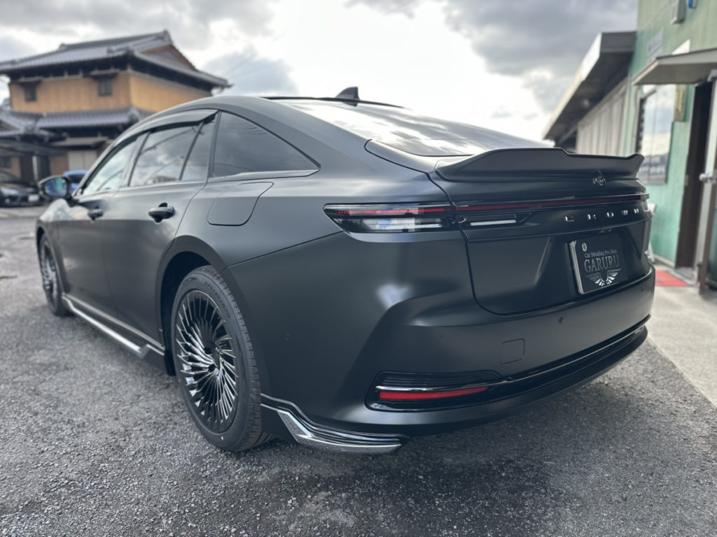 トヨタ・クラウンセダン・フルボディマット・プロテクションフィルム施工！！！