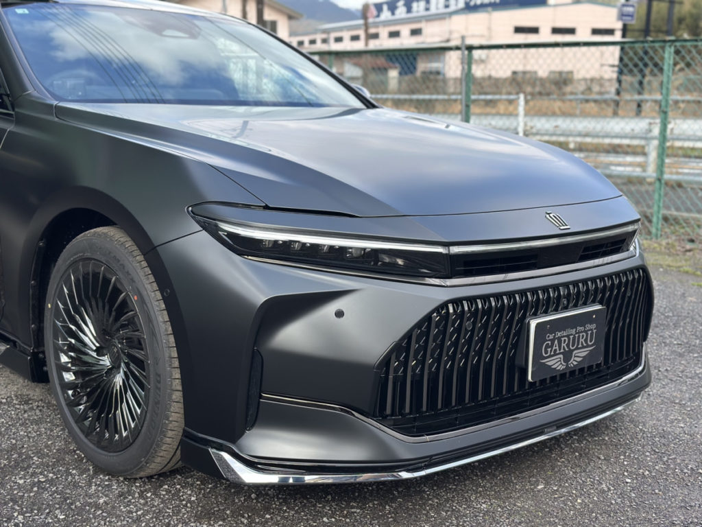 トヨタ・クラウンセダン・フルボディマット・プロテクションフィルム施工！！！