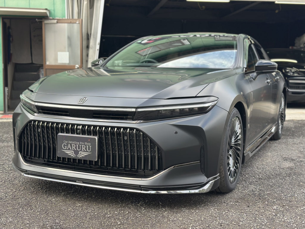 トヨタ・クラウンセダン・フルボディマット・プロテクションフィルム施工！！！