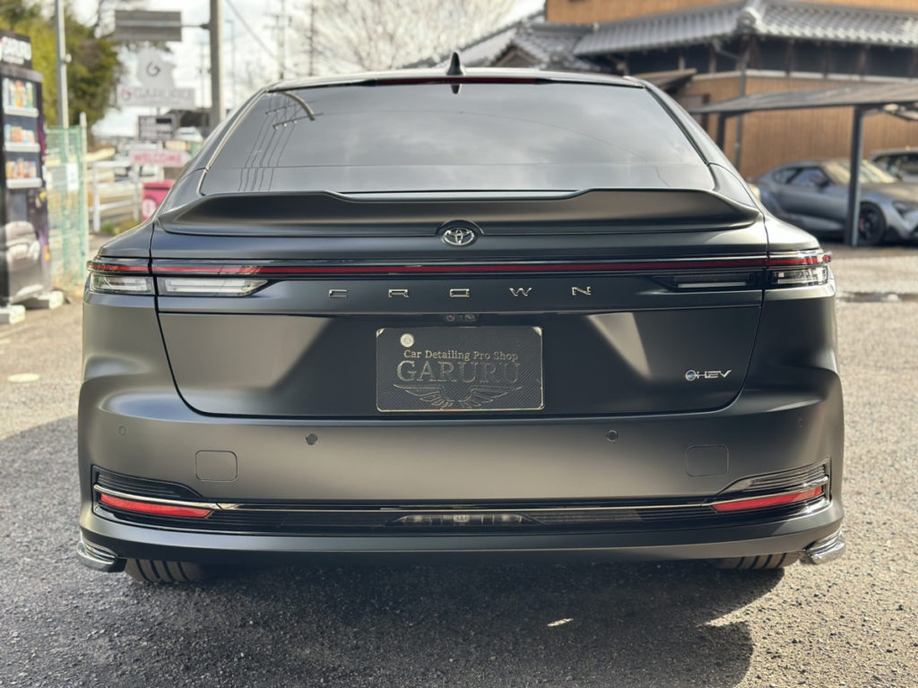 トヨタ・クラウンセダン・フルボディマット・プロテクションフィルム施工！！！