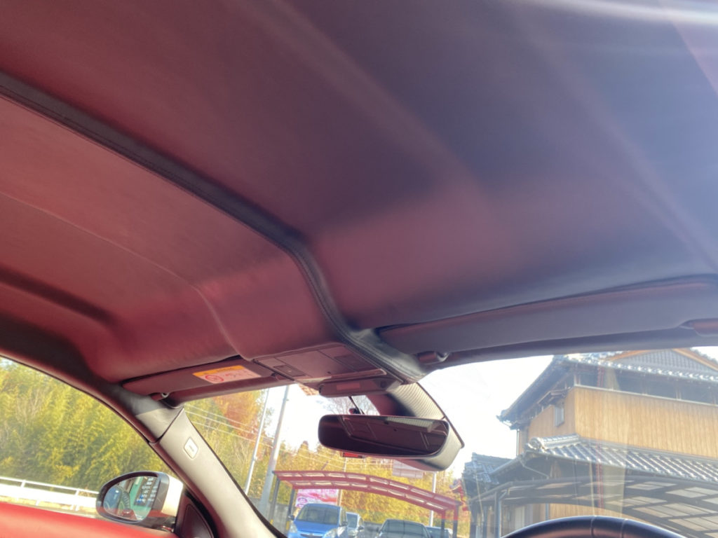 ジャガー・FーTYPE・内装ルーフレザー張替！！！！