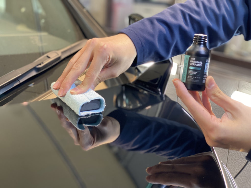 トヨタ・ヴェルファイア・ファインラボ・セラミックコーティグ・ウルトラ＋トップコート施工！！！