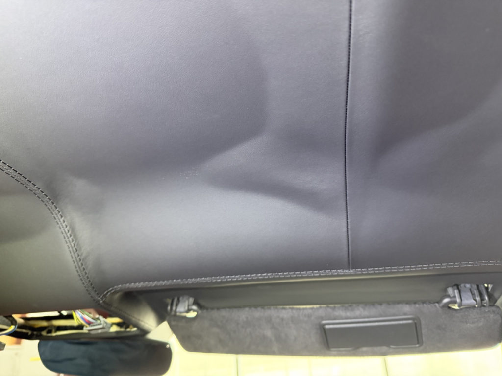 ジャガー・FーTYPE・内装ルーフレザー張替！！！！
