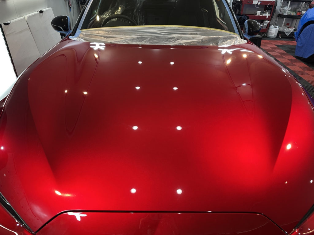 マツダ・ロードスター・セラミックプロION2レイヤ-トップコート施工!!!