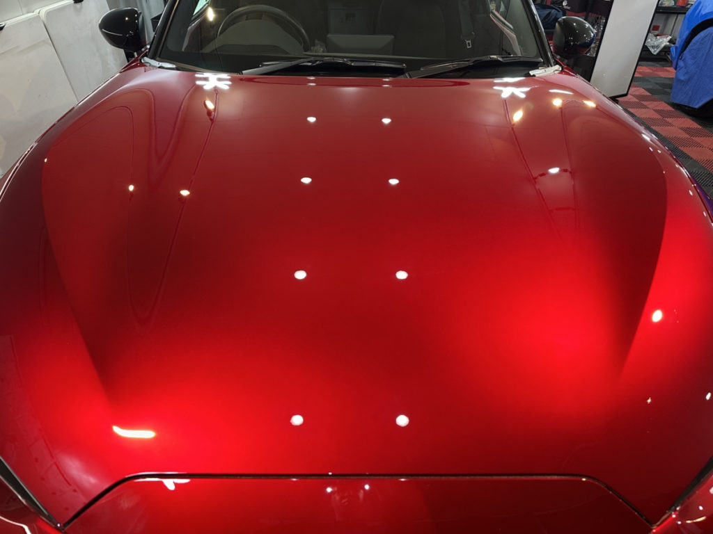 マツダ・ロードスター・セラミックプロION2レイヤ-トップコート施工!!!