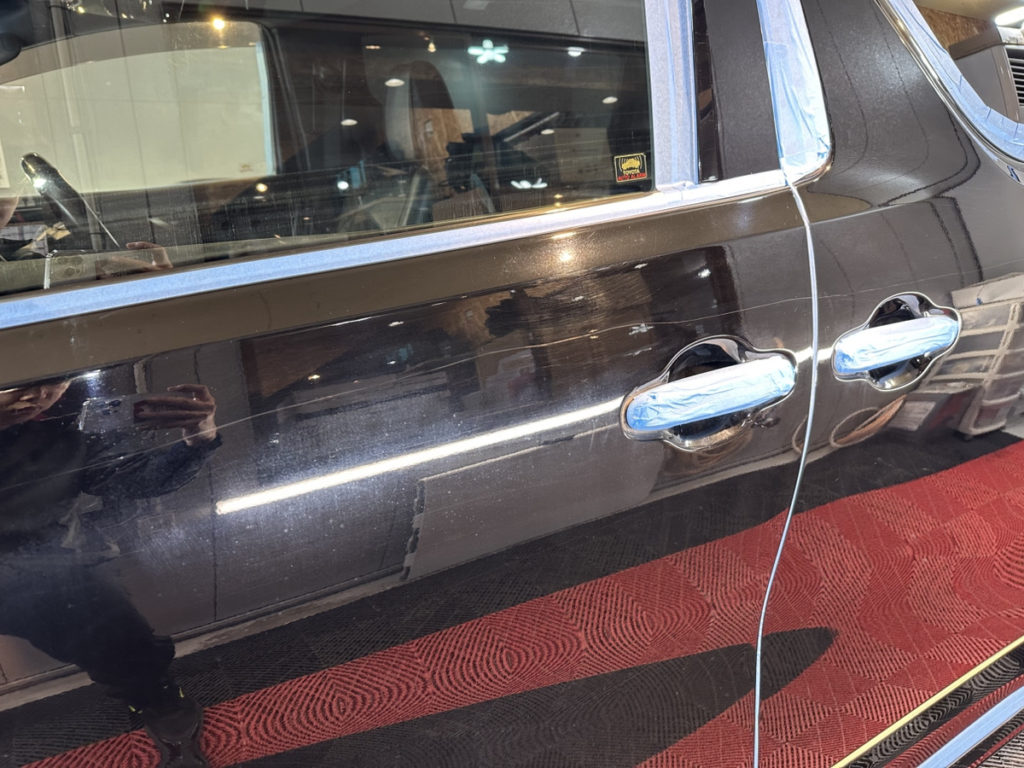 トヨタ・ヴェルファイア・ファインラボ・セラミックコーティグ・ウルトラ＋トップコート施工！！！