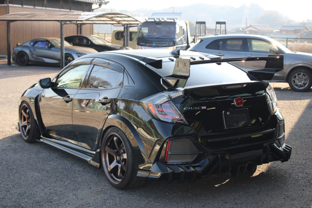 ホンダ・シビックタイプR・ファインラボ・セラミックコーティング・バージョンⅢ施工！！！