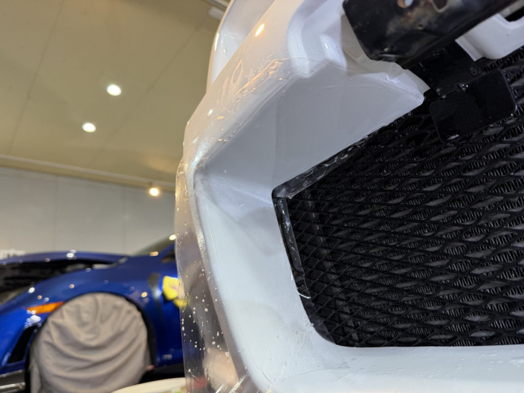 ニッサン・スカイライン34GT-R・V-spec・フロントフル・プロテクションフィルム施工・コーティング一年メンテナンス!!!