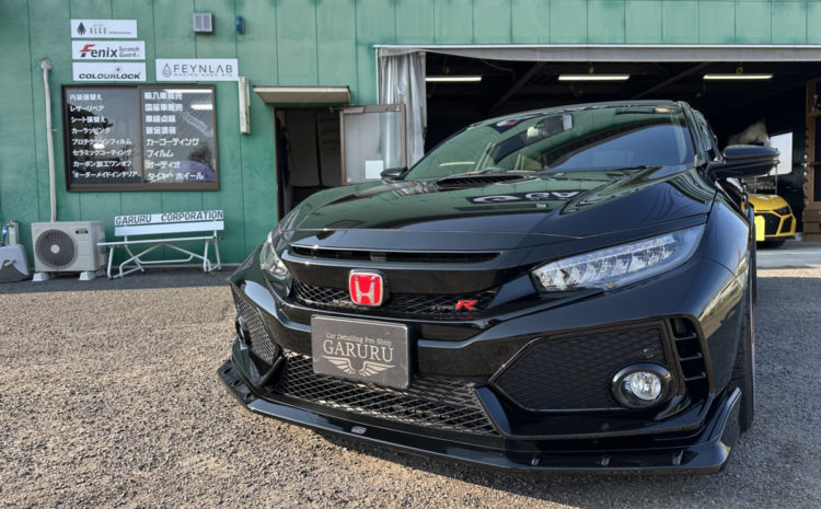 ホンダ・シビックタイプR・ファインラボ・セラミックコーティング・バージョンⅢ施工！！！
