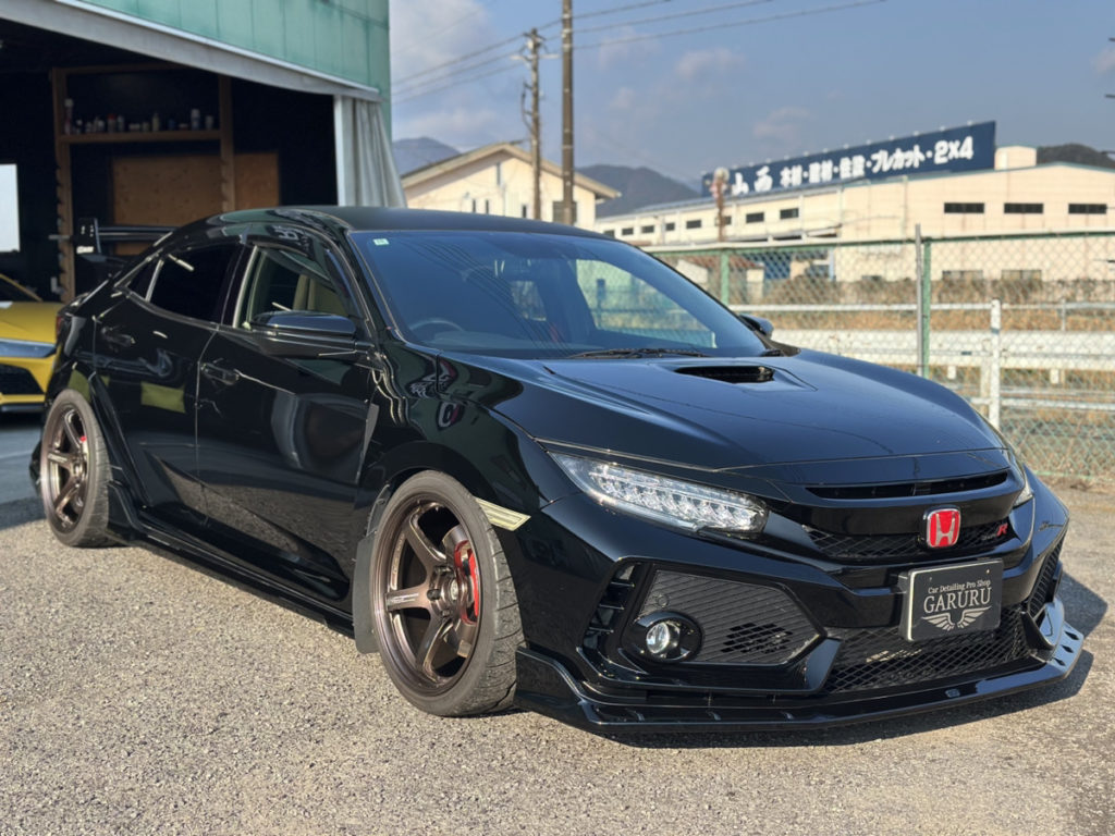 ホンダ・シビックタイプR・ファインラボ・セラミックコーティング・バージョンⅢ施工！！！
