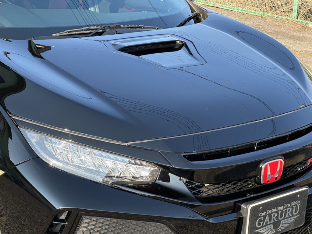 ホンダ・シビックタイプR・ファインラボ・セラミックコーティング・バージョンⅢ施工！！！