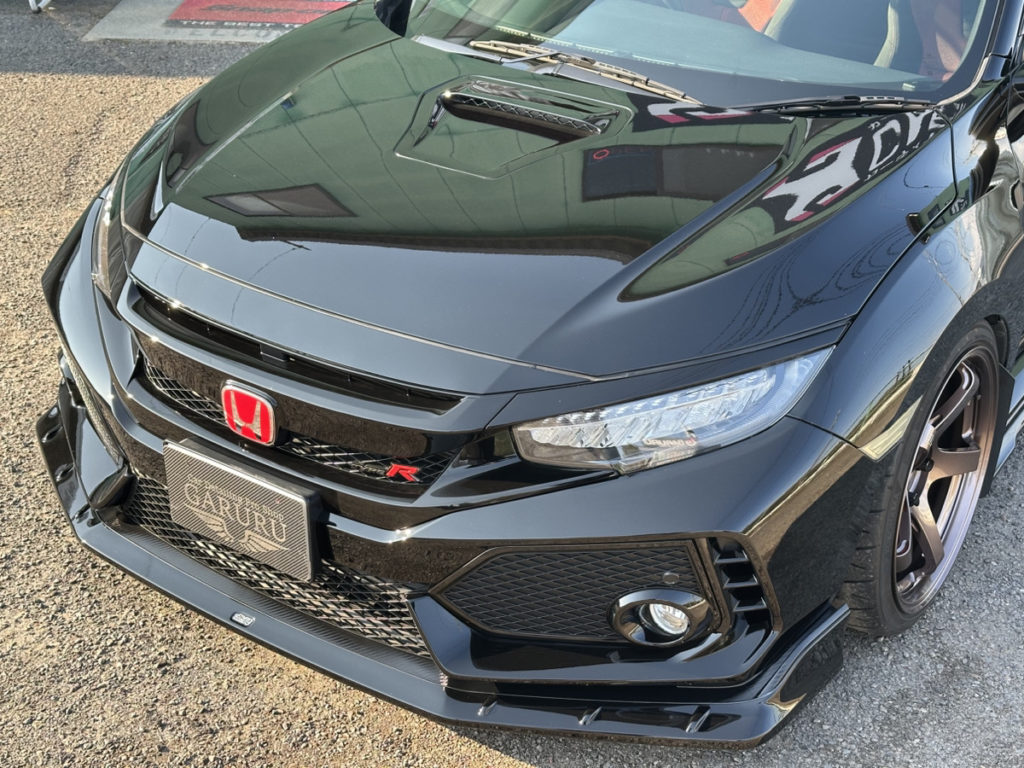 ホンダ・シビックタイプR・ファインラボ・セラミックコーティング・バージョンⅢ施工！！！